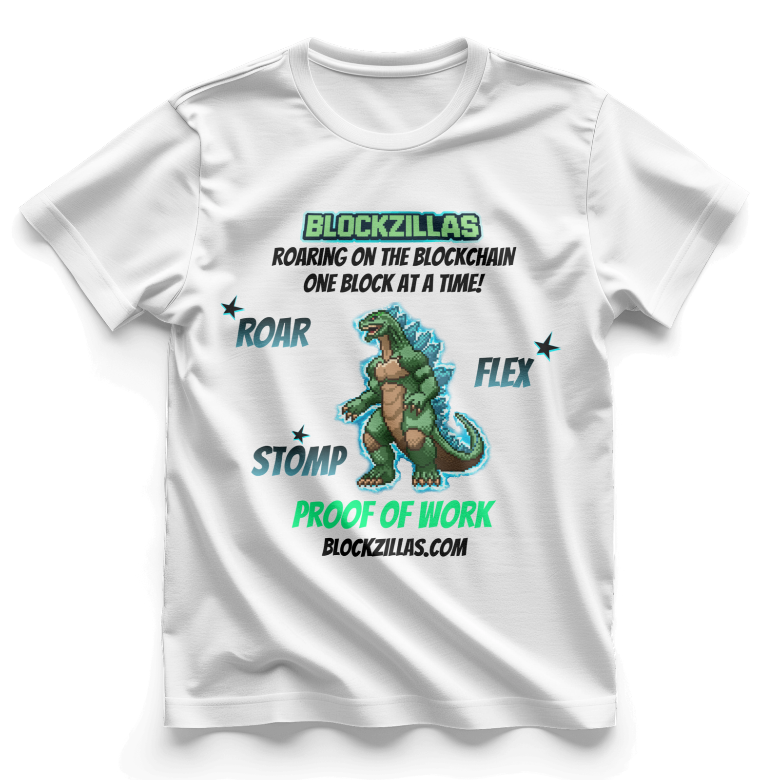 White Proof of Work T-shirt